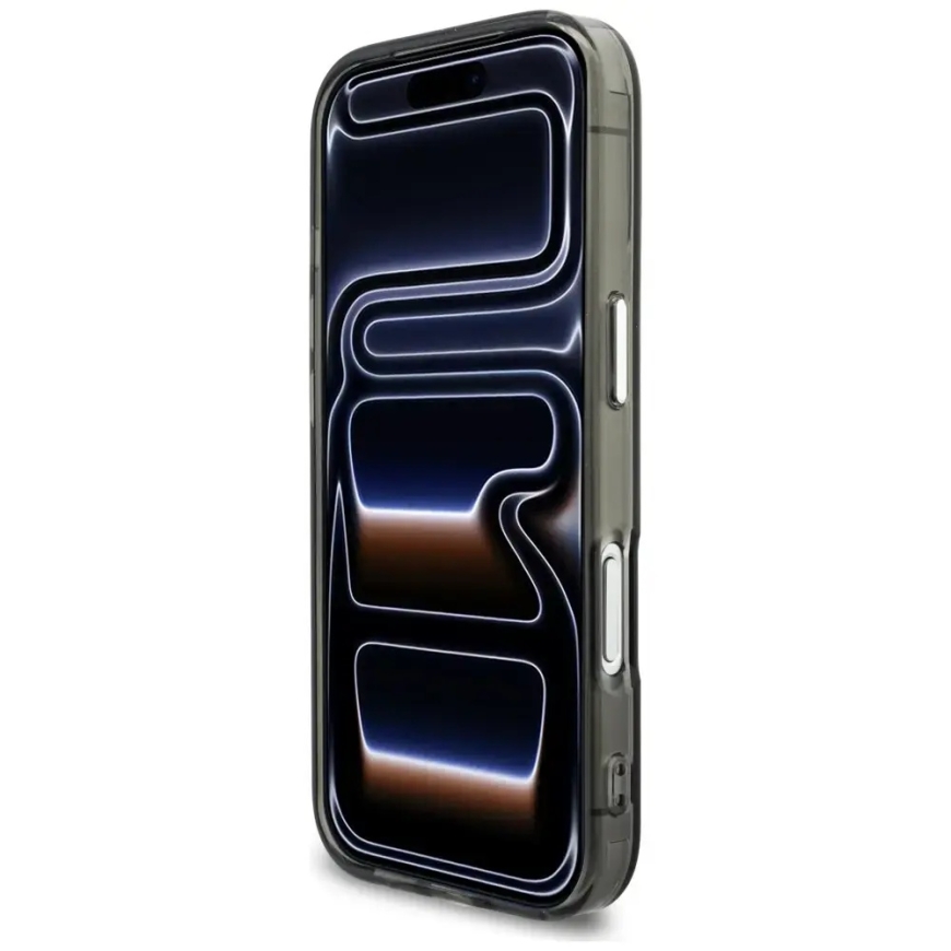 Karl Lagerfeld IML KL Script Logo telefoni ümbris MagSafe toega iPhone 17 Pro must – 5