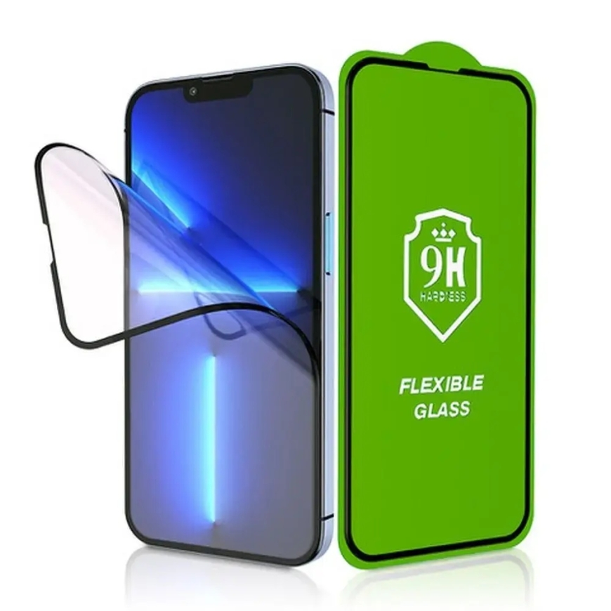 Bestsuit paindlik hübriidklaas 5D Apple iPhone Xr/11 jaoks must – 2