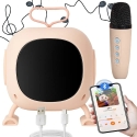 Fusion karaoke kõlar mikrofoniga | Bluetooth | RGB roosa Fusion karaoke kõlar mikrofoniga | Bluetooth | RGB roosa