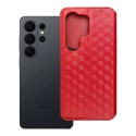 Cubic Book -tyyppinen puhelinsuojus Samsung Galaxy A27 5G:lle (A276) punainen Cubic Book -tyyppinen puhelinsuojus Samsung Galaxy A27 5G:lle (A276) punainen