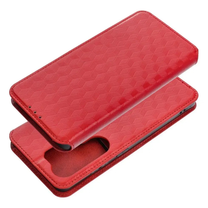 Cubic Book raamatutüüpi telefoni ümbris Samsung Galaxy A27 5G (A276) punane – 4