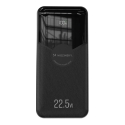 Wozinsky WFC-15B Power Bank | 20 000 mAh | 22,5 W | PD | Lightning, USB-C | musta