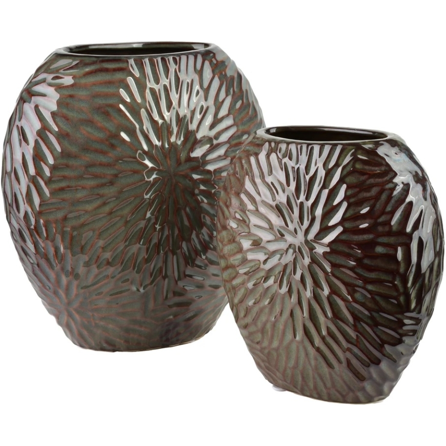 Mondex Since 1986 YARINE vaza 25x12x26cm violetinė – 2
