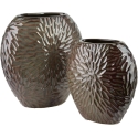 Mondex Since 1986 YARINE vaza 25x12x26cm violetinė Mondex Since 1986 YARINE vaza 25x12x26cm violetinė
