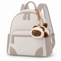 Lean Toys Plush Kitten Keychain with Fastening Loop, Cream and Brown, 12 × 9 × 6 cm Lean Toys Plush Kitten Keychain with Fastening Loop, Cream and Brown, 12 × 9 × 6 cm