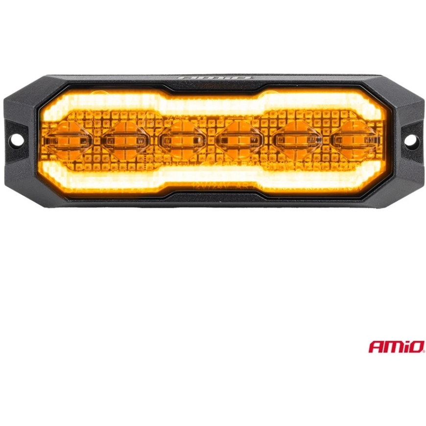 LED-hoiatustuli koos positsiooni- ja markerituledega R65 R148 12V/24V 24W AMIO-04859 – 3