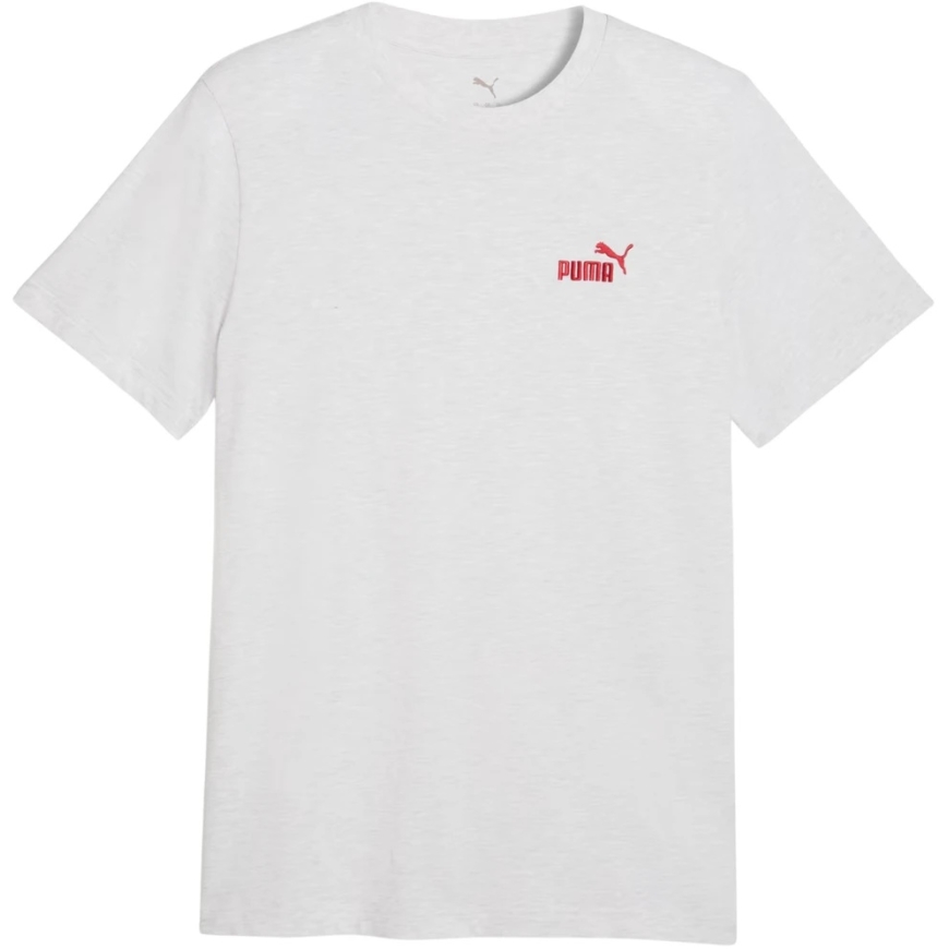 Men's T-shirt Puma ESS Small No.1 Logo Tee light gray 682535 05 (XL) – 2