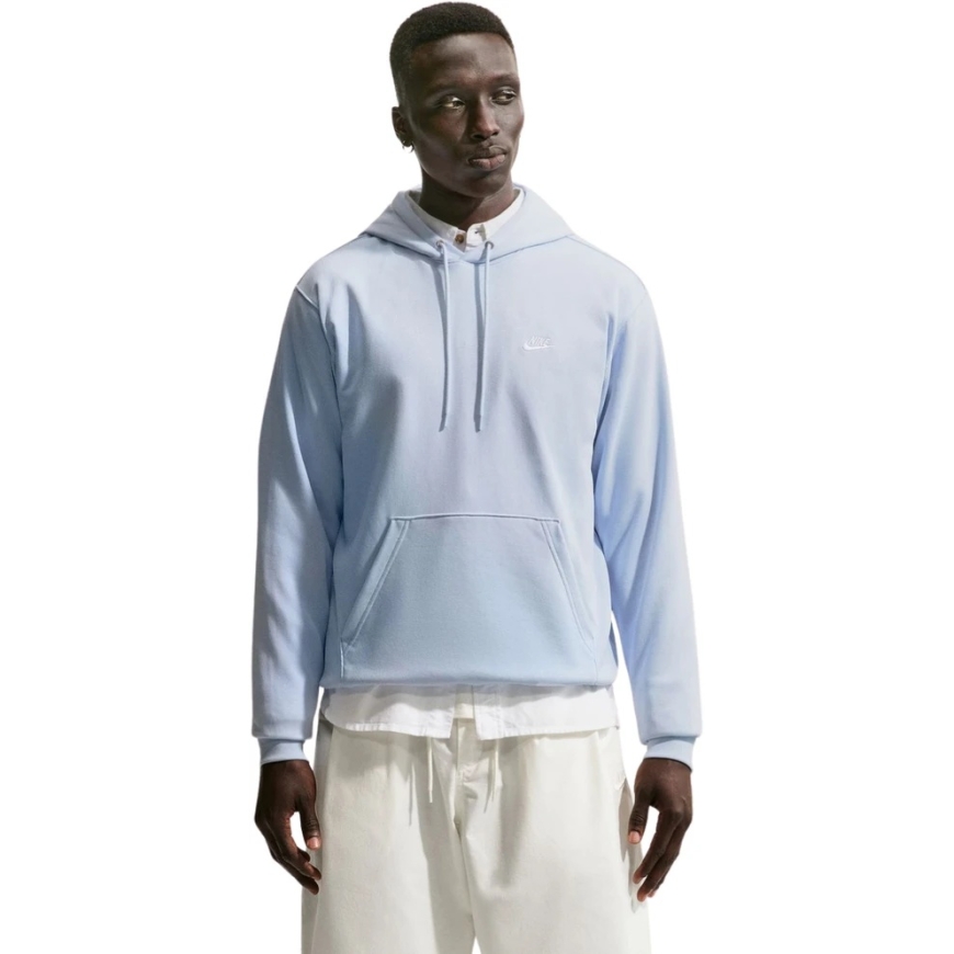 Miesten Nike Club FT PO huppari sininen FN3866 407 (S)