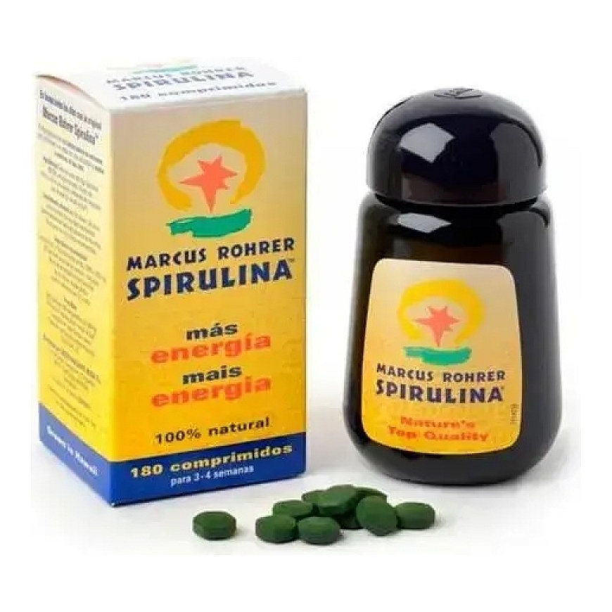 Marcus Rohrer Spirulina 180 kapselia