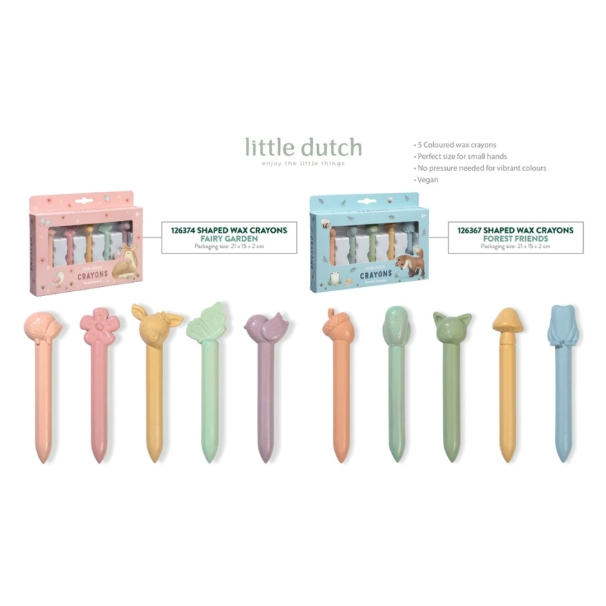 Little Dutch Kreetit 'Metsäystävät' – 4