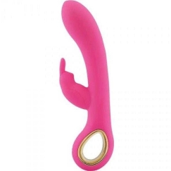 Toyz4Lovers Rabbit вибратор с клиторальным стимулятором 10 режимов 19 см