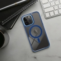 Color Edge Mag telefono dėklas su MagSafe palaikymu iPhone 17 mėlynas