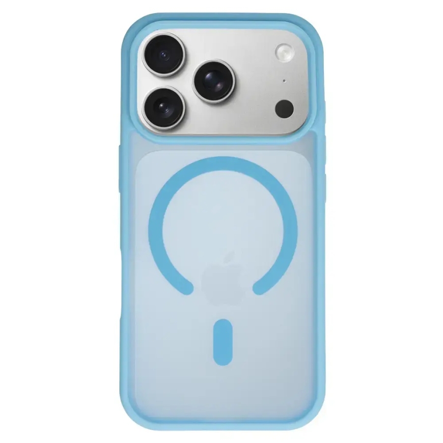 Tel Protect Aura Matte phone case with MagSafe support for iPhone 17 Pro blue – 2