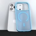 Tel Protect Aura Matte telefono dėklas su MagSafe palaikymu iPhone 17 Pro mėlynas Tel Protect Aura Matte telefono dėklas su MagSafe palaikymu iPhone 17 Pro mėlynas