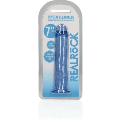 Realrock By Shots Reālistisks dildo ar vakuuma kausu – 7 collas / 18 cm
