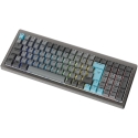 Ducky Cushion 98 Gaming Keyboard, 96%, DE Layout (ISO), Shush Green Switches - Nickel Ducky Cushion 98 Gaming Keyboard, 96%, DE Layout (ISO), Shush Green Switches - Nickel