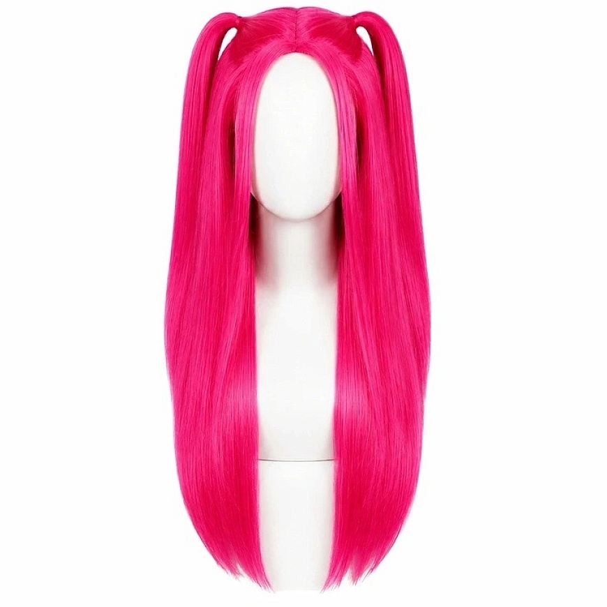 BQ3F pink demon hunter wig