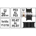 Yato Toya Sa Poland Insert / Matrix U20 | Compression Pliers YT-21750 (YT-21756)