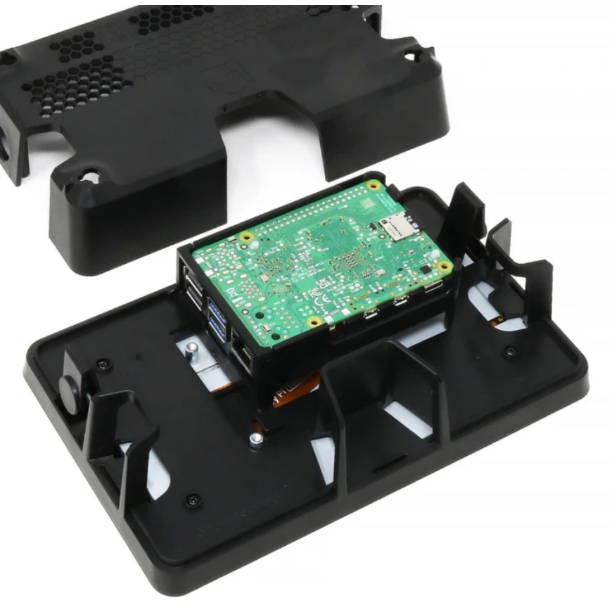 Pihut Raspberry Pi Touch Ekranas 2 7 korpusas – juodas – 4