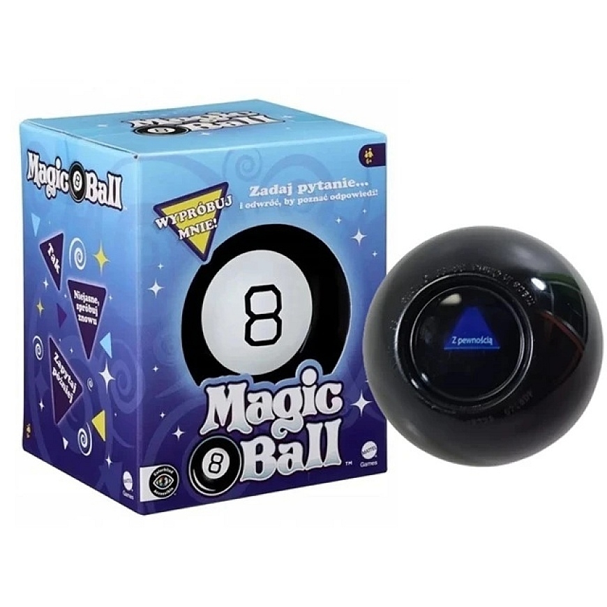 Mattel Magic 8 Ball ingliskeelne versioon (JRT29) – 2