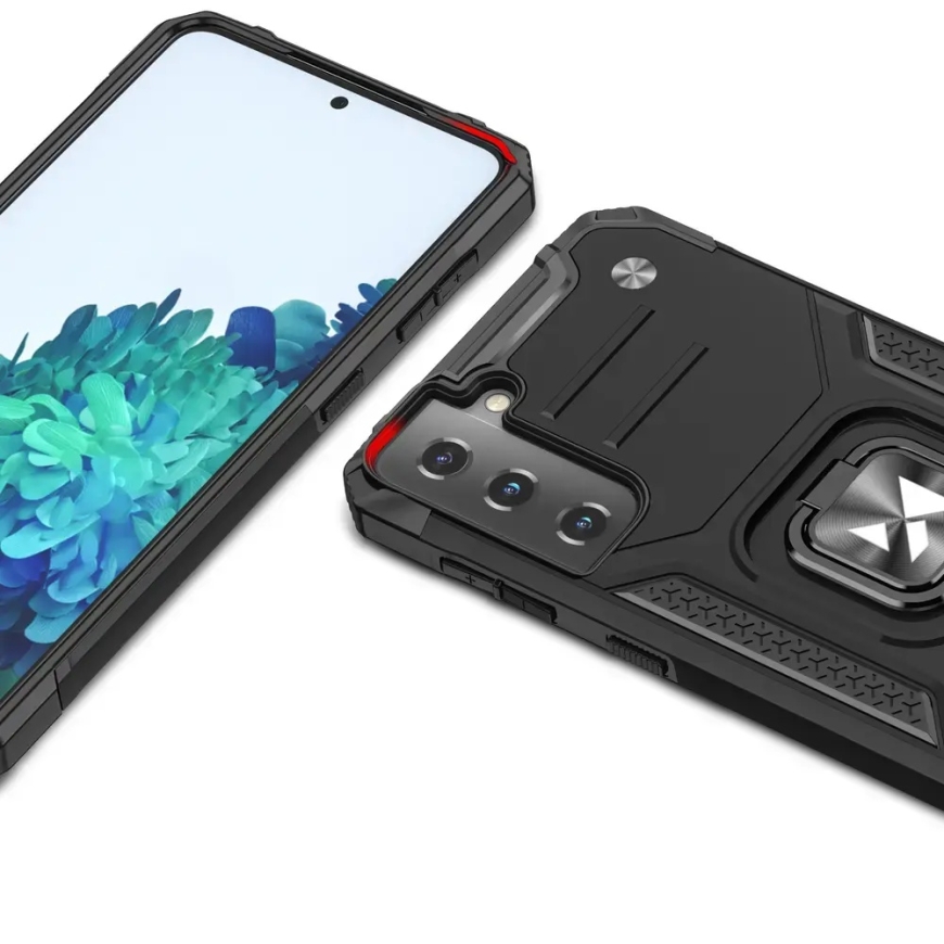 Чехол Wozinsky Ring Armor Tough Hybrid с магнитным креплением для Samsung Galaxy S22 + (S22 Plus) синий – 2
