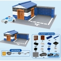 WOOPIE police station building blocks set 186 pcs. WOOPIE police station building blocks set 186 pcs.
