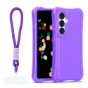 Safepop чехол с ремешком для телефона Samsung Galaxy S26 (S942) фиолетовый Safepop чехол с ремешком для телефона Samsung Galaxy S26 (S942) фиолетовый