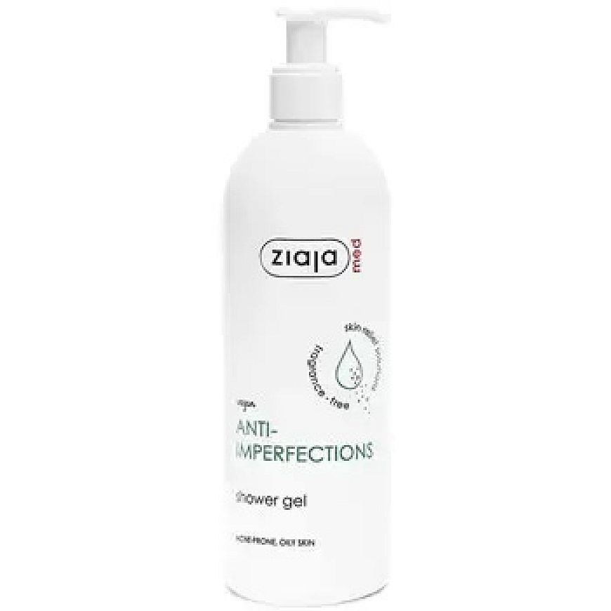 Ziaja Med Anti-Imperfections Suihkigeeli - Kehäpuhdistusgeeli 400ml