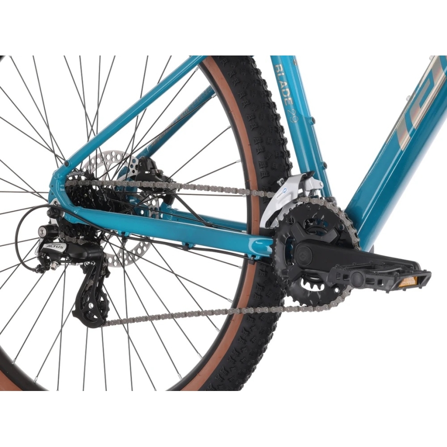 Velosipēds Tabou Blade 29 1 W turq-teal-S (Izmērs: S) – 4