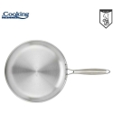STAINLESS STEEL FRYING PAN, 3 LAYERS, 20X4 CM, TITANIUM 3, "COOKING BY HEINNER" STAINLESS STEEL FRYING PAN, 3 LAYERS, 20X4 CM, TITANIUM 3, "COOKING BY HEINNER"