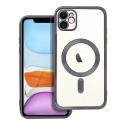 Electro Mag telefono dėklas su MagSafe palaikymu iPhone 11 juodas Electro Mag telefono dėklas su MagSafe palaikymu iPhone 11 juodas