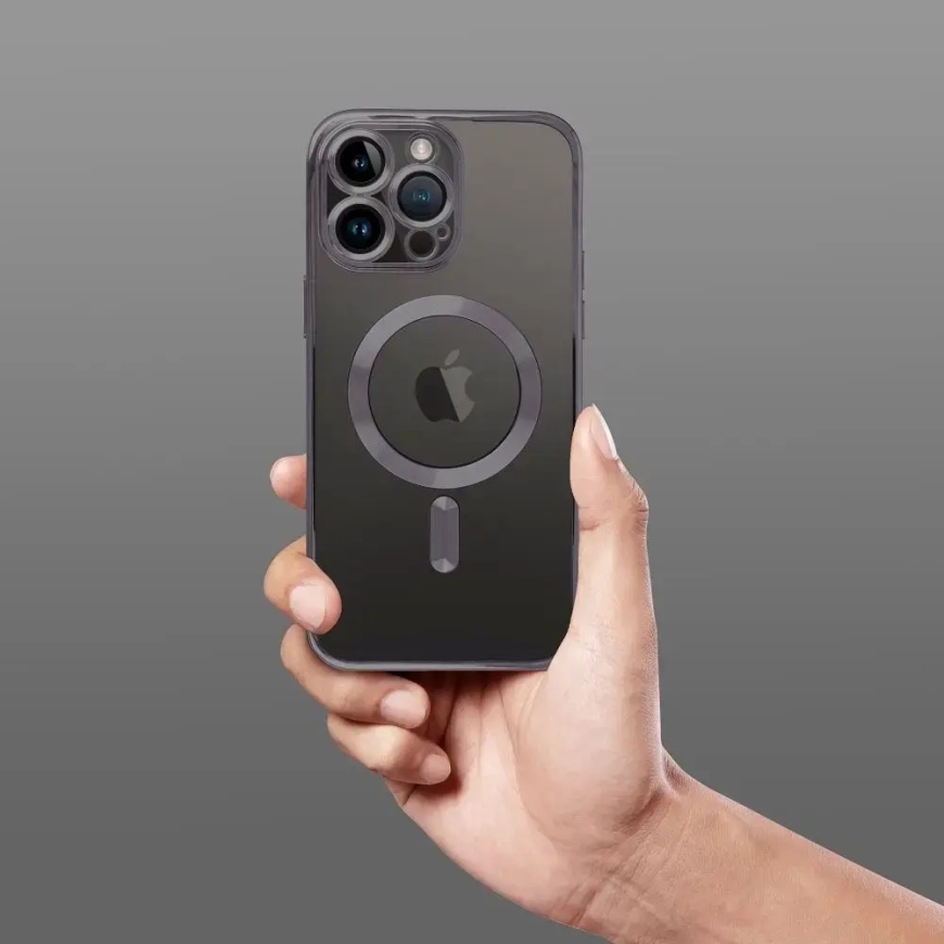 Electro Mag telefono dėklas su MagSafe palaikymu iPhone 11 juodas – 3