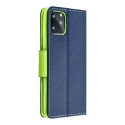 FANCY book type phone case for Samsung Galaxy S25+ (S936) navy green FANCY book type phone case for Samsung Galaxy S25+ (S936) navy green