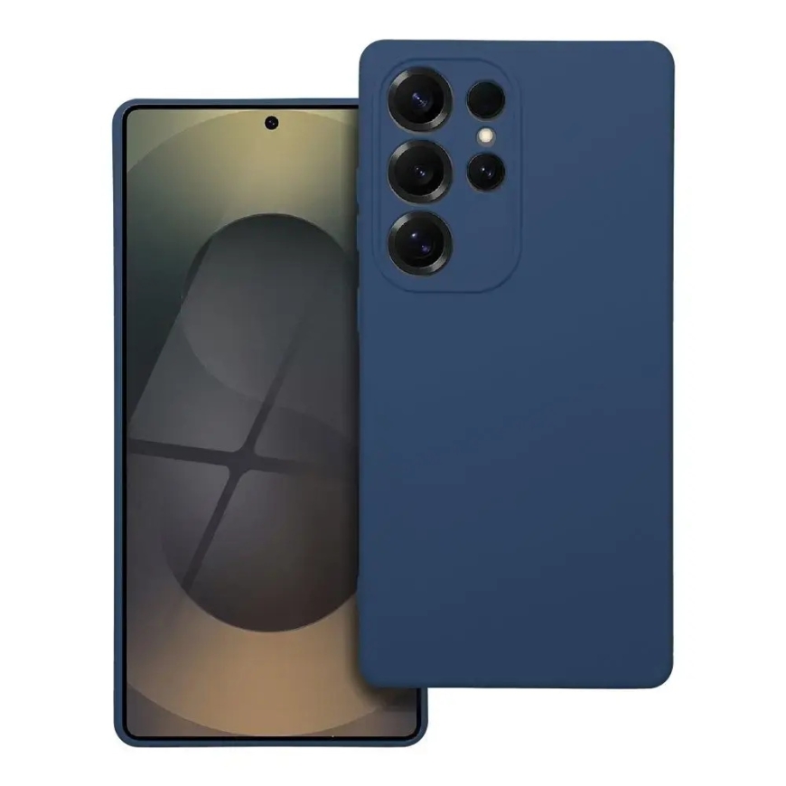 Silicone-puhelimen suojakotelo Samsung Galaxy S25 Ultra (S938) sininen