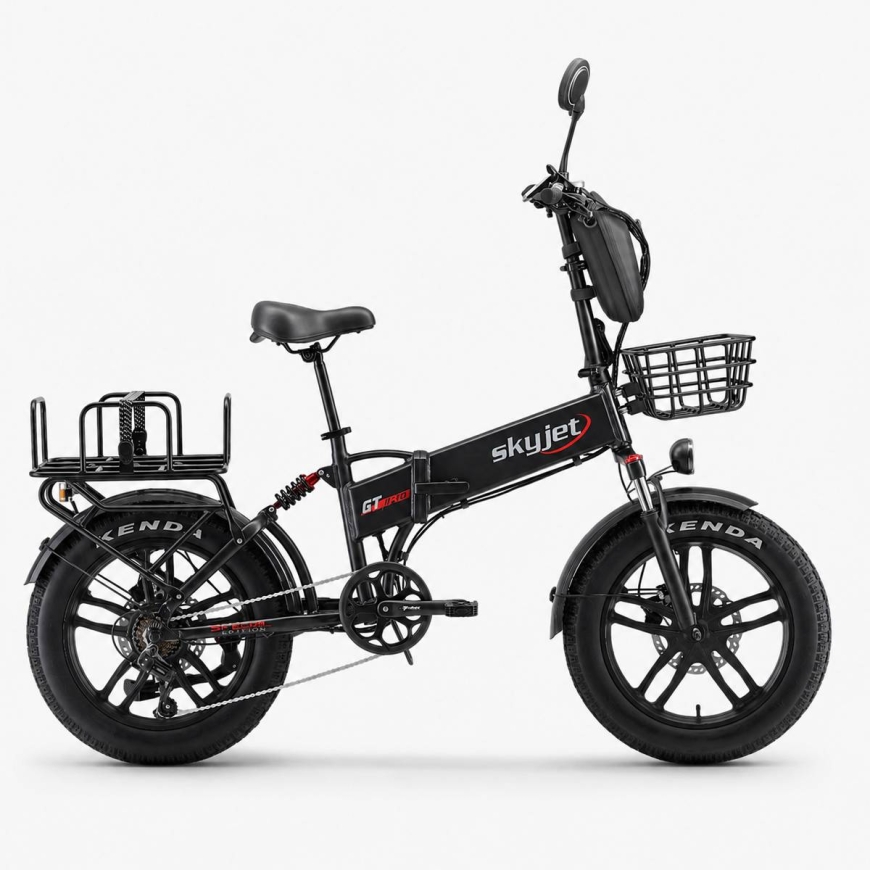 Elektrinis dviratis Skyjet GTIII PRO PLUS Black