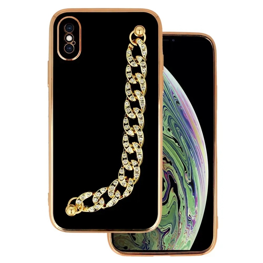 Trend чехол для телефона iPhone X | iPhone XS чёрный (дизайн 4)