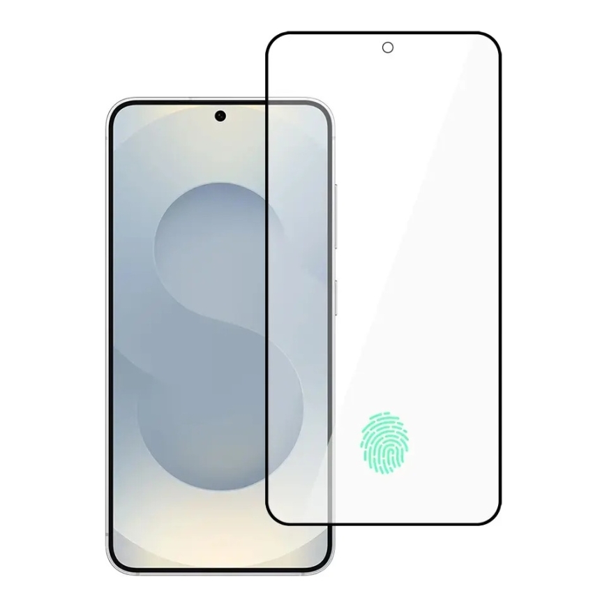 Защитное стекло Tel Protect 10X Privacy Titanium для Galaxy S25+ | Galaxy S24+ (эффект приватности) (совместимо со сканером отпе – 2