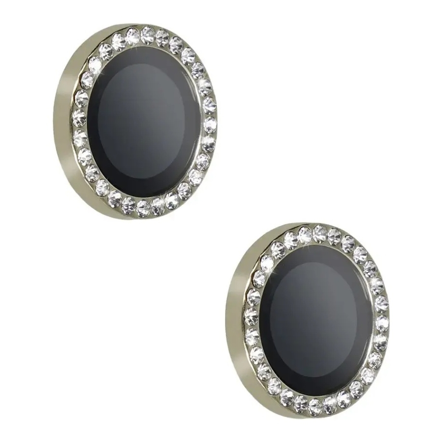 HARD DIAMOND -kameran linssinsuojus iPhone 17:lle harmaa (2 kpl)