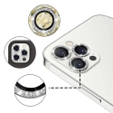 HARD DIAMOND -kameran linssinsuojus iPhone 17:lle harmaa (2 kpl)