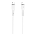 Forcell F-Energy C344 data transfer and charging cable | USB-C to USB-C | QC 4.0, PD | 60W | 1m | white