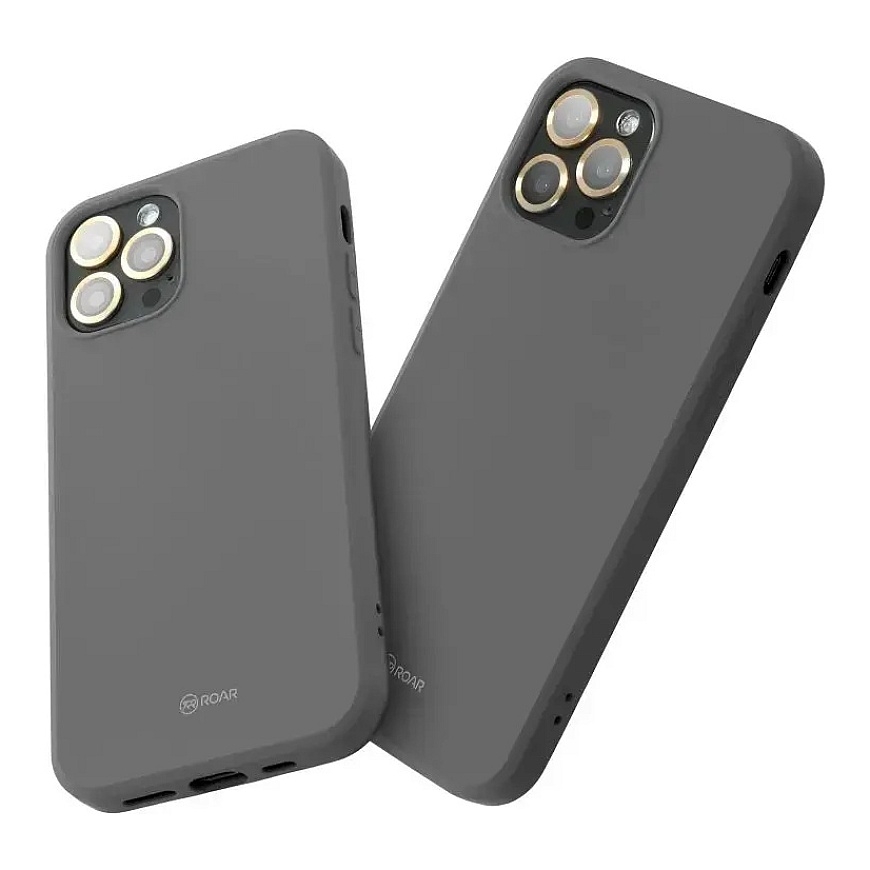 Roar All Day Colorful Jelly maciņš telefonam iPhone 16e pelēks – 2