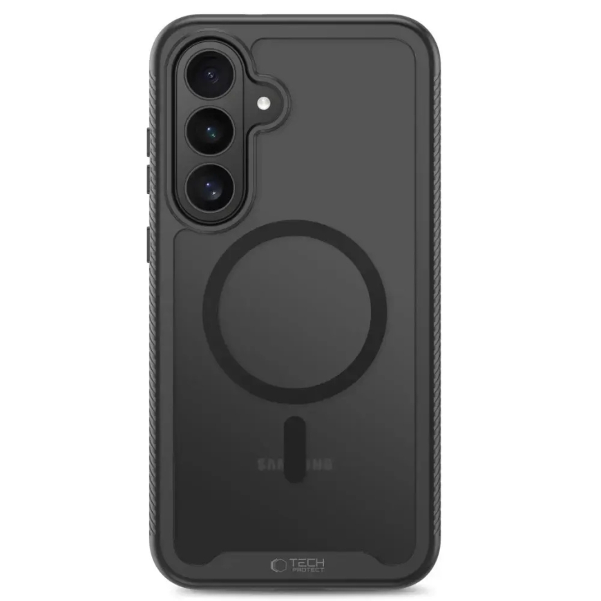 TECH-PROTECT DEFENSE MAGSAFE GALAXY S26 FE MATTE BLACK – 3
