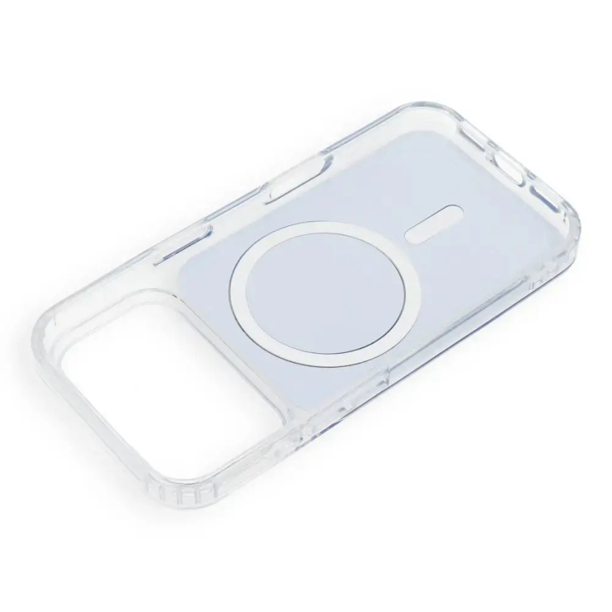 Clear Fusion Cover -puhelinsuoja MagSafe-tuesta iPhone 17 Pro | iPhone 18 Pro sininen – 4