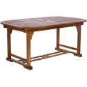 Home4You Laud "FABIOLA" 285/225/165 x 100 x H75 cm, akaatsiapuit Home4You Laud "FABIOLA" 285/225/165 x 100 x H75 cm, akaatsiapuit