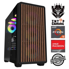 INTOP Ryzen 5 5600X 32GB 500SSD M.2 NVME RX9060XT 16GB no-OS