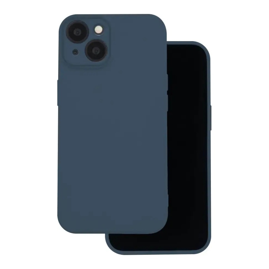 Silikoninė dėklas Xiaomi 15T Pro 5G tamsiai mėlynas