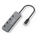 Wozinsky WHS080YSS USB-хаб на 4 порта USB-C на 4x USB 3.0 | серый Wozinsky WHS080YSS USB-хаб на 4 порта USB-C на 4x USB 3.0 | серый