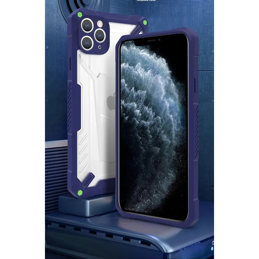 Tel Protect Hybrid чехол для телефона iPhone 13 Pro Max тёмно-синий – 5