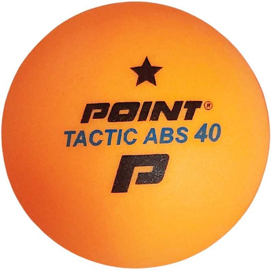 Galda tenisa bumbiņas Point Tactic dzeltenas 10 gab. – 2