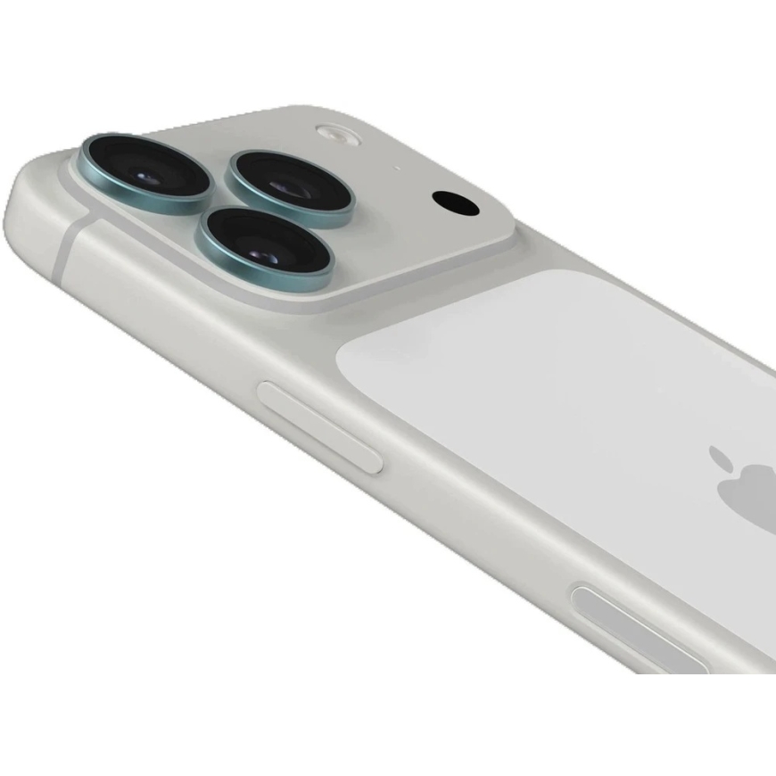 Zagg Glass Elite häiritsemättömät kamerakehykset iPhone 18 Pro Max / 17 Pro Max / 18 Pro / 17 Pro sininen